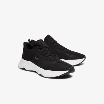 Lacoste Court-Drive Fly Textile Sneakers - Tenisky Pánské Černé / Bílé | CZ-1VpsXK